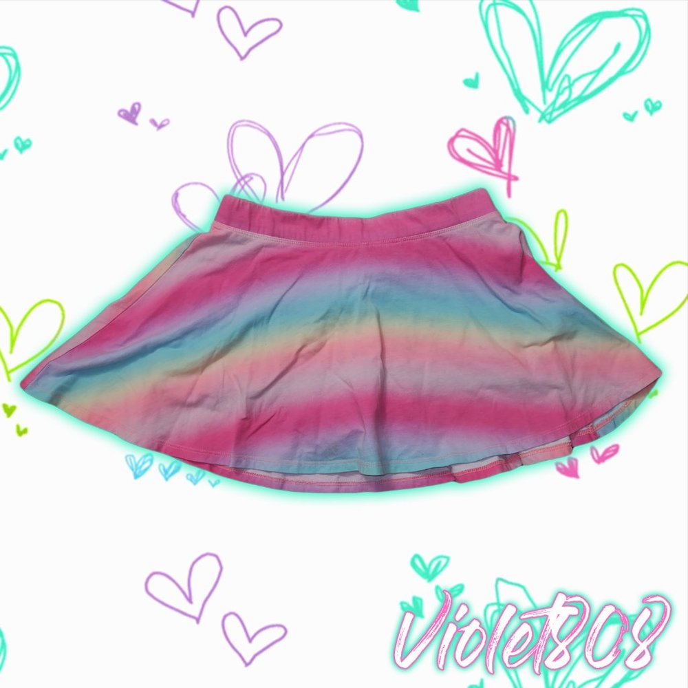 [S] The Children's Place TCP Rainbow Mini Skort